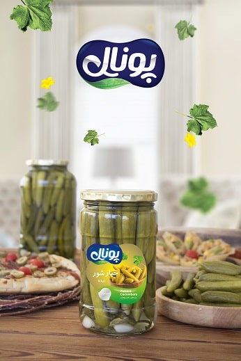 خیارشور ویژه  Pickled Cucumbers 680g | شرکت آریا شور