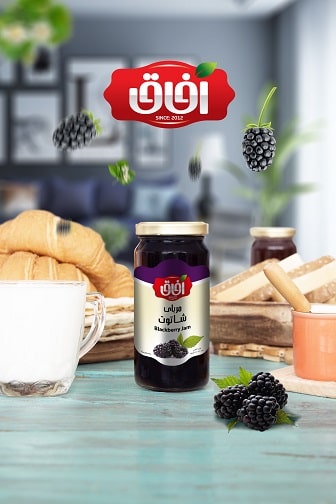 مربای شاتوت  Blackberry Jam  300g | شرکت آریا شور