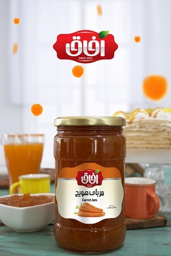 مربای هویج  Carrot Jam n  800 g | شرکت آریا شور
